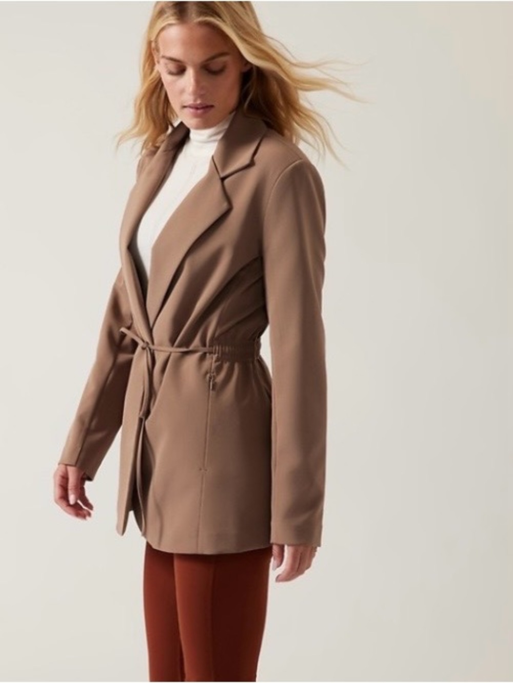 Athleta Endless Blazer Size 4 MSRP $179